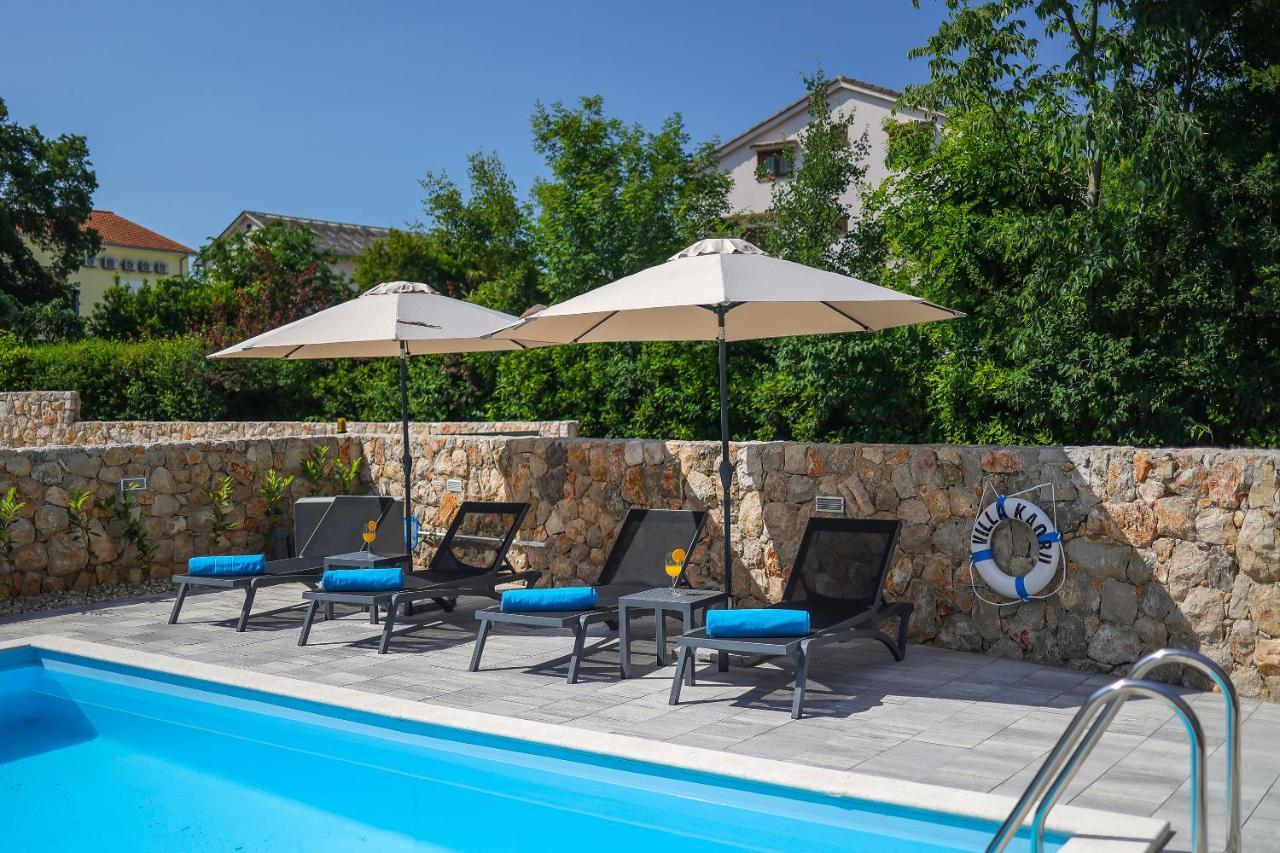 Villa Kaoru Brand New Villa With A Heated Swimming Pool Malinska Εξωτερικό φωτογραφία