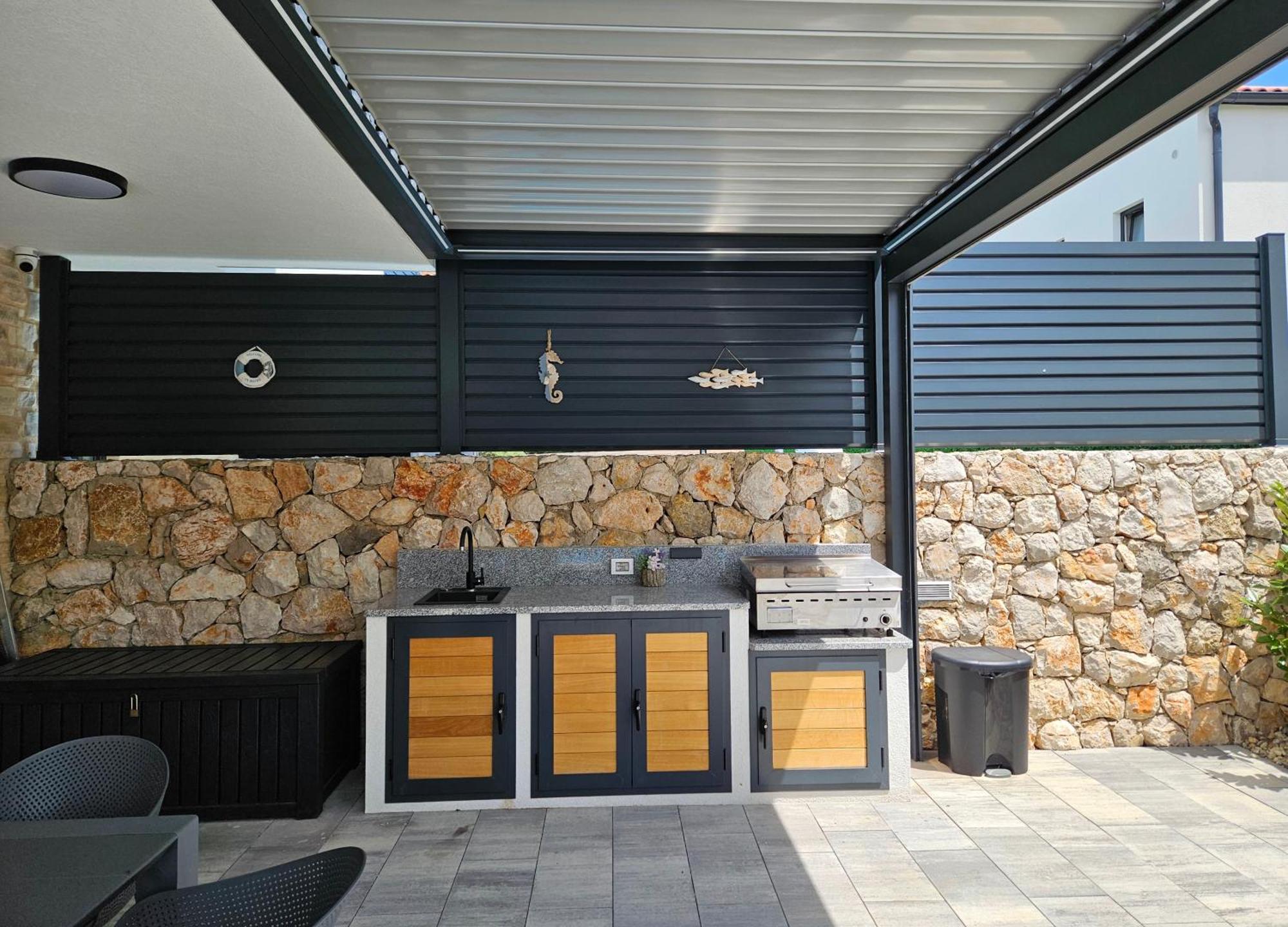 Villa Kaoru Brand New Villa With A Heated Swimming Pool Malinska Εξωτερικό φωτογραφία