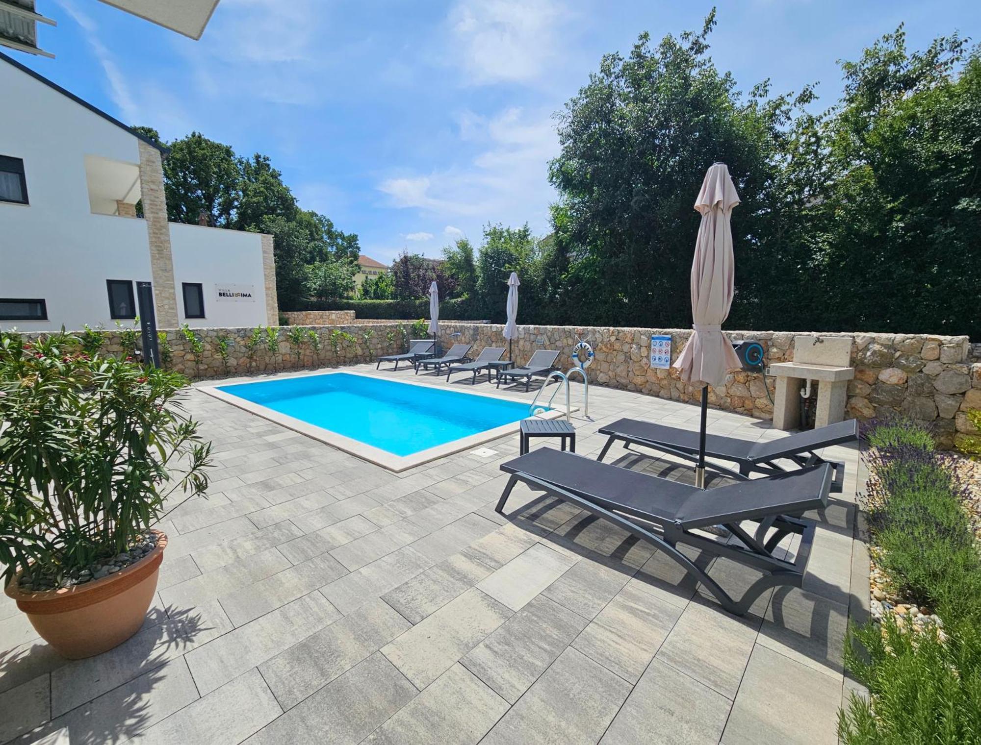 Villa Kaoru Brand New Villa With A Heated Swimming Pool Malinska Εξωτερικό φωτογραφία